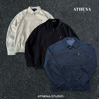 Áo khoác Jacket Kaki Harrington RL | Athenastu 