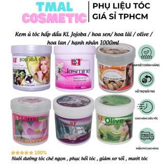 Kem ủ tóc hấp dầu Hoa Sen Hoa Lài Hoa Lan Oliu Hạnh Nhân Jojoba KL 1000ml