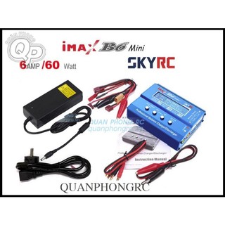  Combo Sạc iMAX B6 Mini Charger SKYRC + Adapter Dành cho máy bay không người lái 