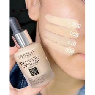 Kem Nền Catrice HD Liquid Coverage Foundation 30ml
