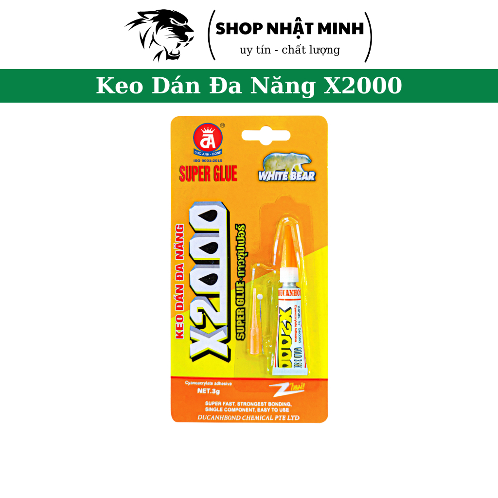 Keo dán đa năng X2000 Đức Anh siêu dính hàng chính hãng