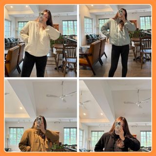 Áo phao nhung tăm Nữ, áo khoác phao nữ dày 3 lớp siêu ấm