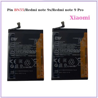 Pin BN55/Redmi note 9s,Redmi note 9 Pro,mới
