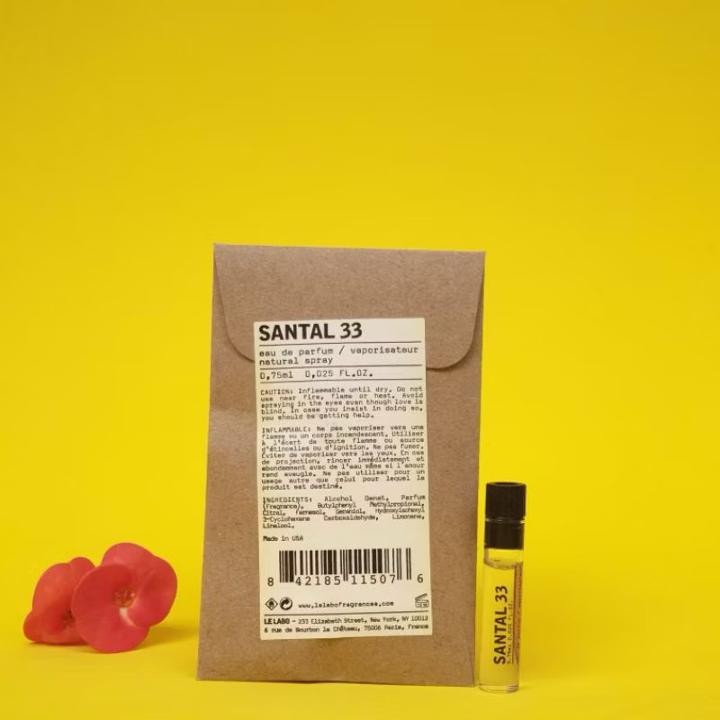 Mẫu Thử Nước Hoa Unisex Le Labo 33 (0.75ml)