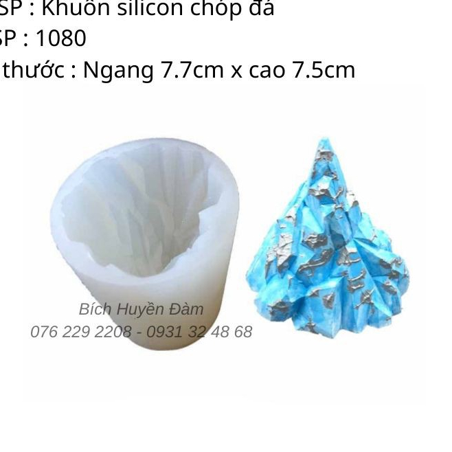 Khuôn silicon- Chóp Đá