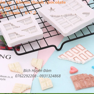 Khuôn silicon thanh chocolate 1439