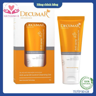 CHÍNH HÃNG:  Sữa rửa mặt Decumar THC làm sạch sâu, sáng da, ngừa mụn, giảm sưng đỏ, mờ thâm
