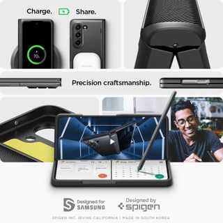 Ốp lưng Galaxy Z Fold 5 Spigen Slim Armor Pro