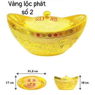 THỎI VÀNG ĐẠI-THỎI VÀNG LỘC PHÁT( 1 CÁI)