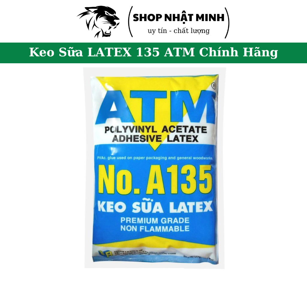 Keo Sữa LATEX A135 ATM Keo Dán Bao Bì Gỗ