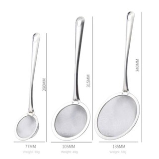 Dụng cụ vớt bọt inox sâu/ rây lọc cặn inox