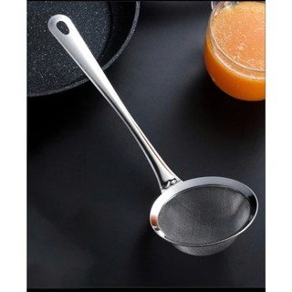 Dụng cụ vớt bọt inox sâu/ rây lọc cặn inox