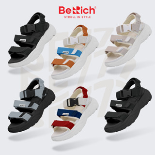 Giày Sandal Quai Ngang Nữ BE777 - Dép quai hậu đế cao 5cm