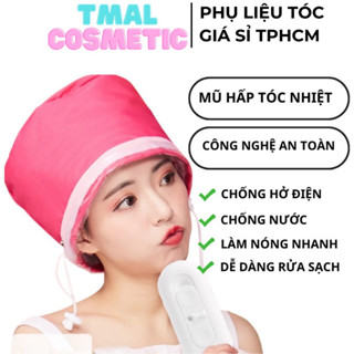 Mũ Ủ Tóc Nhiệt Tại Nhà Mũ Hấp Tóc Cao Cấp Chuẩn Salon An Toàn 3 Cấp Độ Chống Nước Chống Giật