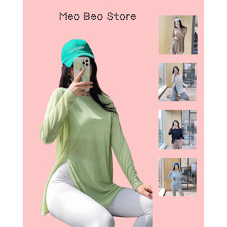 Áo Lót Tank  giấy dài tay thể thao nữ mặc ngoài bra đồ tập gym,yoga,pilates QC (có sẵn)