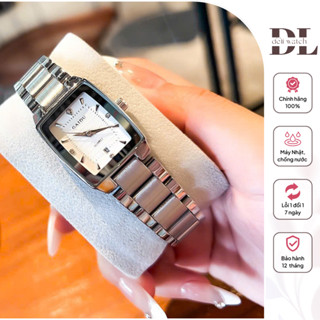 Đồng Hồ Nữ Đeo Tay GAIDU Có Lịch Đồng Hồ Kháng Nước Sang Trọng Mặt Chữ Nhật - G48