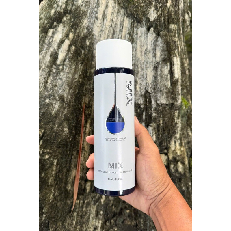 Màu Mix A86 pha trộn với các dịch vụ Uốn Duỗi Nhuộm Phục Hồi Tóc 480ml