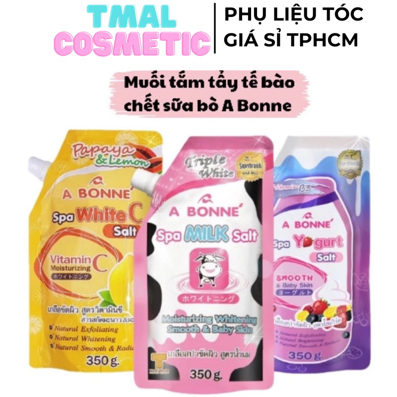 Muối Tắm Sữa Bò Tẩy Tế Bào Chết A Bonne Spa Milk Salt Thái Lan 350Gr - Tái Tạo Da Mới Cân Bằng Độ Ẩm Cho Da Mềm Mại