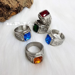Nhẫn nam chạm hình rồng màu bạc
