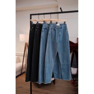 Quần jeans gập lai BASIC FENG JEANS