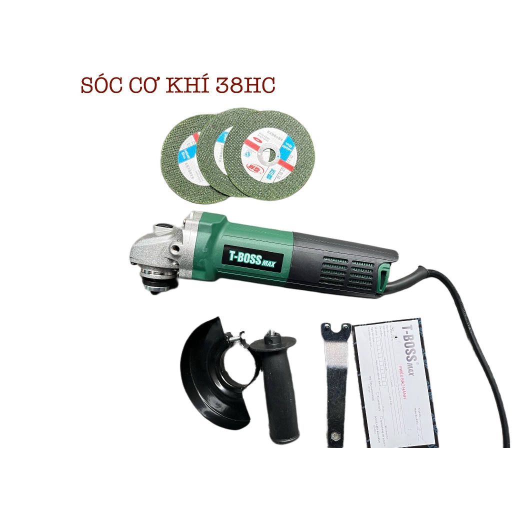 Máy cắt cầm tay, máy mài góc TBoss hàng chính hãng  850ww tặng kèm lưỡi cắt