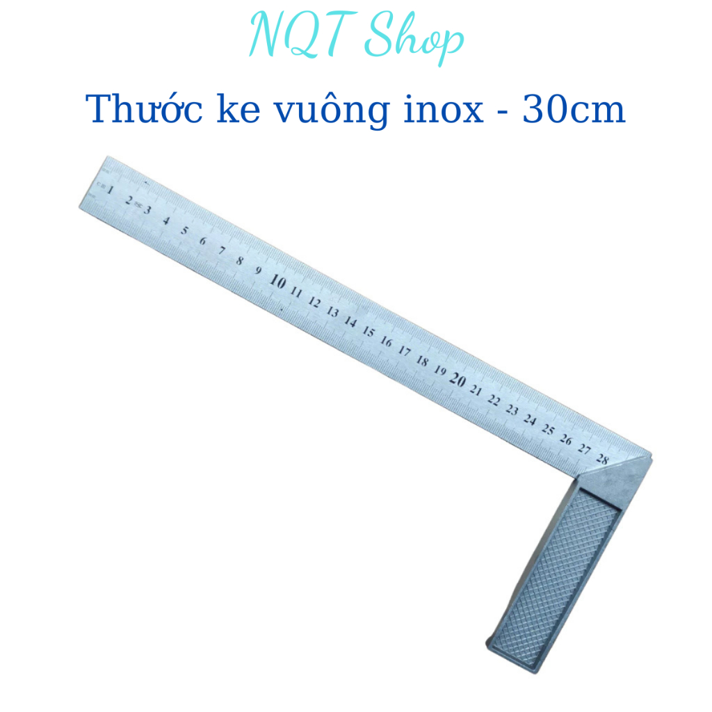 Thước Ke Vuông inox 30cm