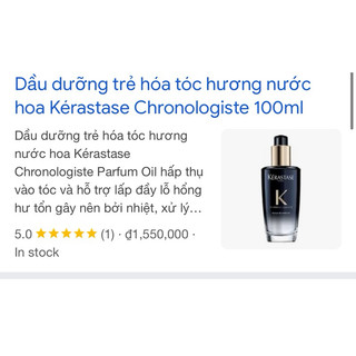 AUTH DẦU DƯỠNG TÓC KERA FULLBOX SIZE 100ml