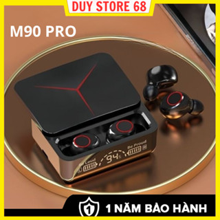 Tai Nghe Bluetooth M90 Pro - Nắp Trượt - Pin 6h - Âm Thanh To Rõ -Kiêm Sạc Dự Phòng,Nghe Nhạc Cực Hay, Bảo Hành 12 Tháng