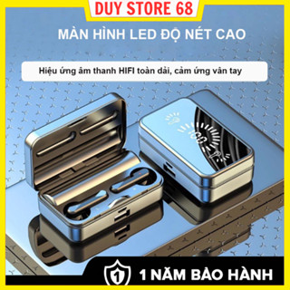 Tai Nghe Không Dây S20 / F9 Pro Bluetooth V5.2 - Âm Thanh Hifi 9D Cực Hay Có Micro màn hình LED chống thấm nước,Pin Trâu