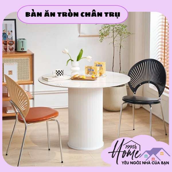 BÀN TRÒN - BÀN ĂN SIZE LỚN - Đường kính 90cm - FREESHIP HCM