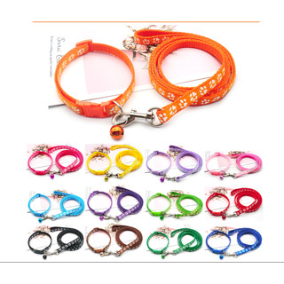  Dây dắt chó mèo dây xích nhiều màu sắc có thể điều chỉnh kích thước dây xích cho thú cưng 