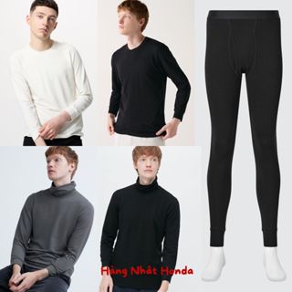 [Auth UniqIo] HEATTECH EXTRA Quần Áo Giữ Nhiệt 1.5 Nam - Tag Nhật - Heattech Extra Warm