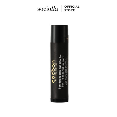 Son Dưỡng Dầu Dừa Bến Tre Cocoon Coconut Lip Balm 5g