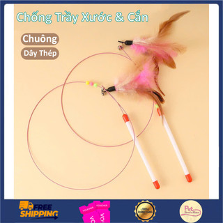 Đồ Chơi Cần Câu Mèo Vui Nhộn