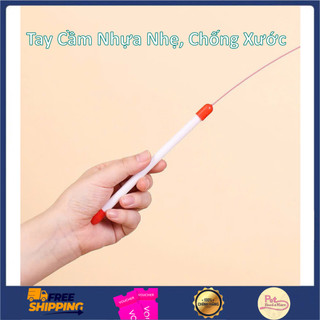 Đồ Chơi Cần Câu Mèo Vui Nhộn