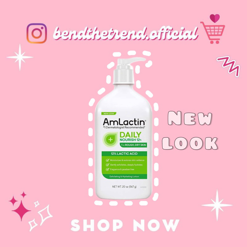 [AUTH-ĐỦ BILL] KEM DƯỠNG ẨM AMLACTIN DAILY MOISTURIZING BODY LOTION CHAI 567g | BigBuy360 - bigbuy360.vn