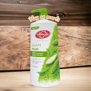  ❌MUA 1 TẶNG 1❌ Sữa tắm lifebuoy 800g mát cha & khổ qua tặng kèm sữa tắm thảo dược hoa sen 200g 