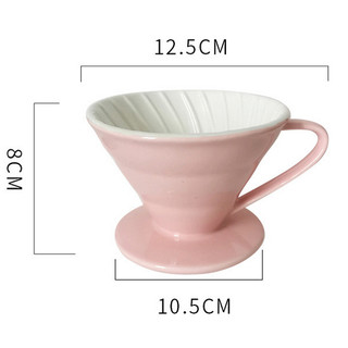 Phễu V60, phễu pha cà phê V60 bằng sứ pha Pour Over