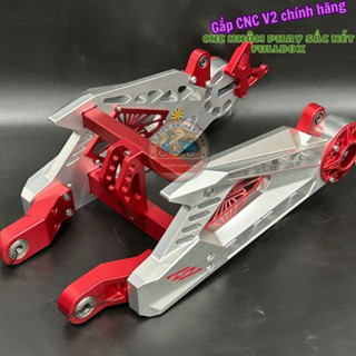 Gắp CNC V2 Real chính hãng Nhôm Phay Nguyên Khối dành cho xe điện độ hoàn thiện cao chi tiết sắc nét