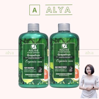 CẶP DẦU GỘI XẢ PHỤC HỒI Bưởi AILISE Grapefruit 850ML COLLAGEN. HÀNG CHÍNH HÃNG ALYA