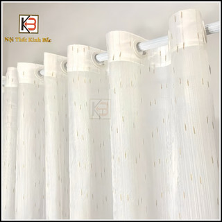  Rèm Voan Size lớn KB01- Rèm cửa voan trắng trang trí 2 lớp mềm mại rèm spa 