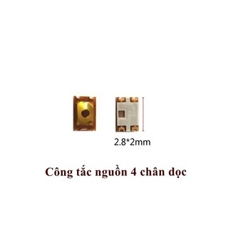 Nút Nguồn Công Tắc Điện Thoại Ngang Dọc 2 - 4 Chân (Combo 10) |Táo Thẩm Tools