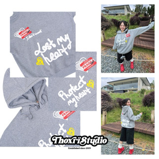 Áo Hoodie nỉ bông mịn FRAGILE HEART THOXRI