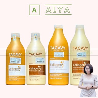 Cặp dầu gội xả TACAVY Collagen 1000ML PHỤC HỒI HƯ TỔN, KHÔ XƠ GÃY RỤNG 🎯️🎯️🎯HÀNG CHÍNH HÃNG ALYA