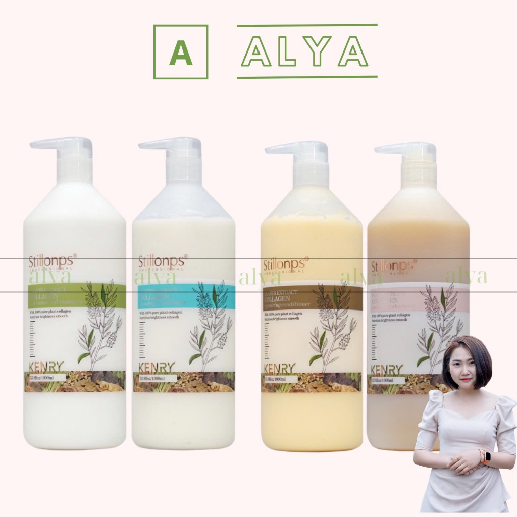 Dầu Gội Xả Dưỡng Sinh STILLONPS Phục Hồi Tóc Chắc Khỏe, Siêu Mềm Mượt, Chống Gàu