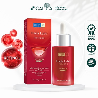 Tinh Chất Hada Labo Màu Đỏ Chống Lão Hóa, Nếp Nhắn - HadaLabo Pro Anti Aging α Lifting Essence 30ml