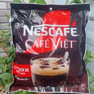  Cà phê Việt đen hòa tan Nescafe bịch  35 gói x16gr  