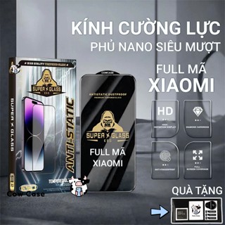 Kính cường lực Redmi 15c/14T NOTE 14/13/12/11/10/14C/13C/12C/10C/9S/9/9A/9C/9T/X7/C40/11T/10S/X3 Poco 4G 5G PRO XIAOMI