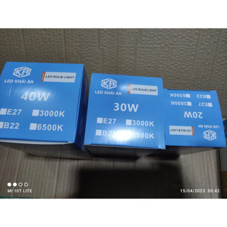 bóng đèn led 20w Khải Ân