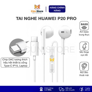 Tai Nghe Huawei P20 Pro Cổng Kết Nối Type - C | Hàng Tháo Máy | Chất  Âm Độc Đáo | Bảo Hành 12 tháng